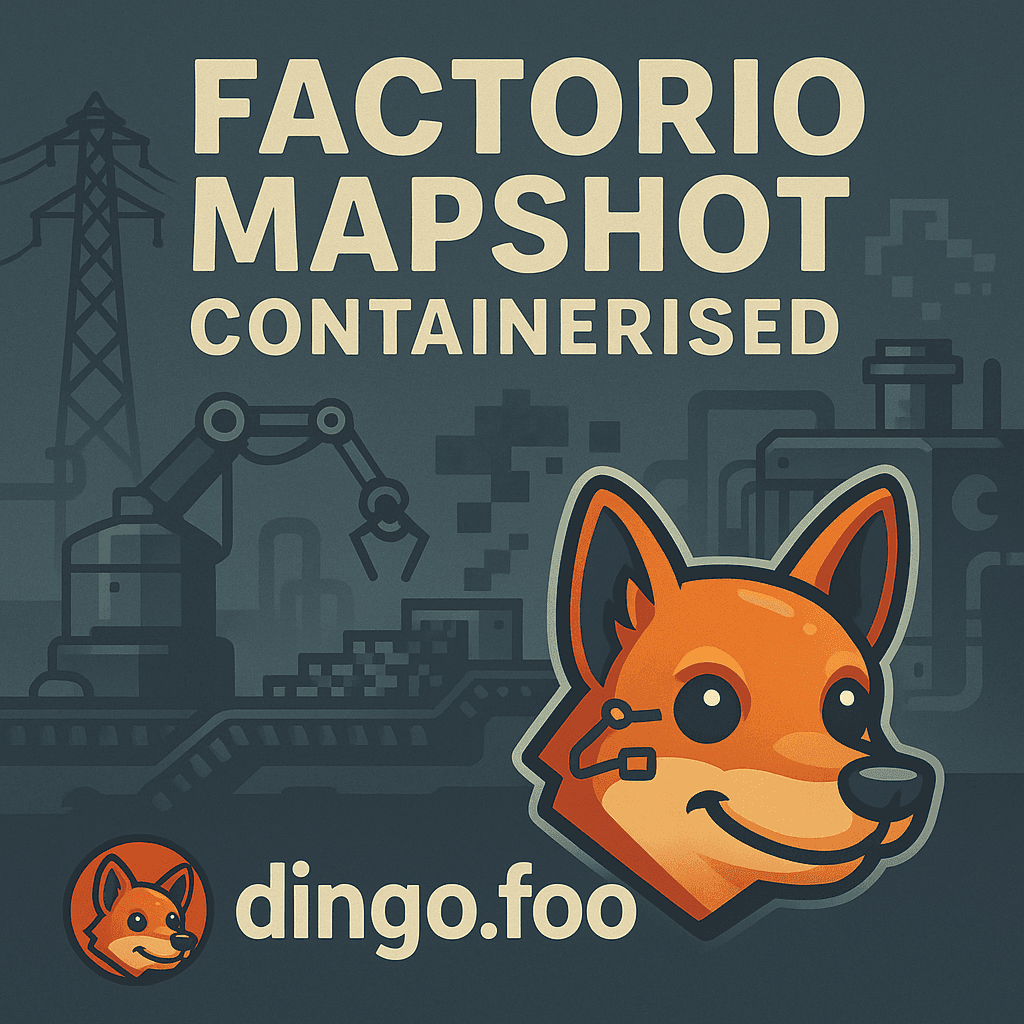 Factorio MapShot Containerised